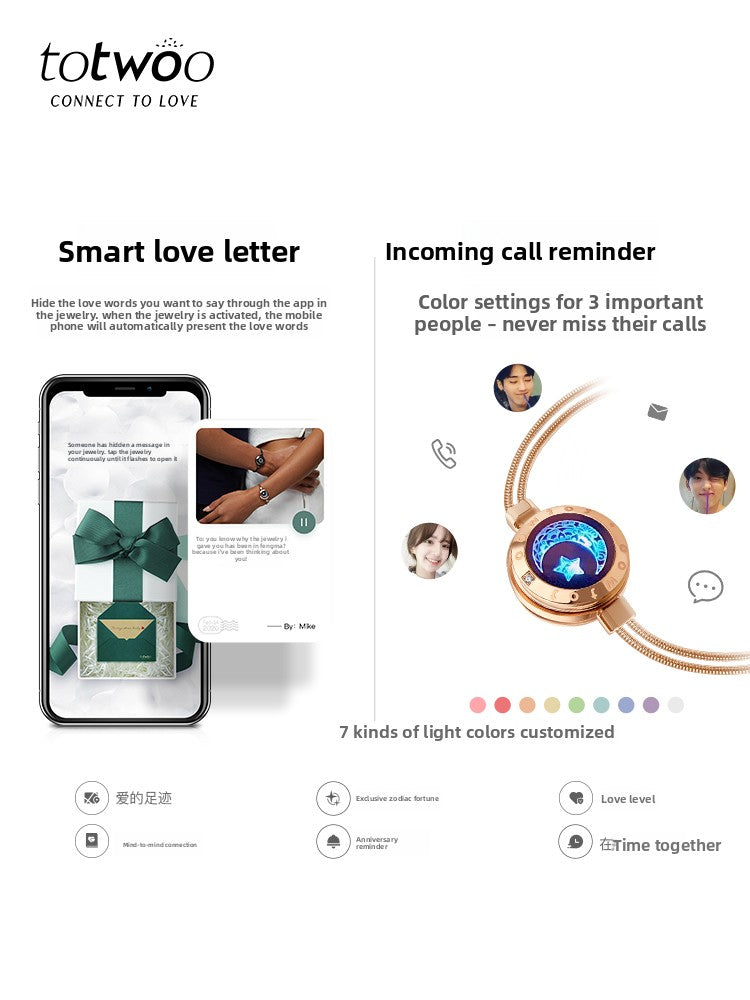 Heartbeat Connection Bracelet